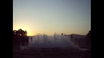 Barcelona Magic Fountain of Montju