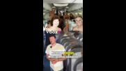 Защо хора пътуваха голи по време на полет?😱😅