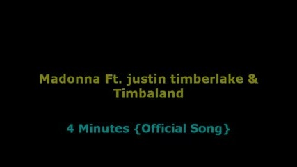 Madonna Ft. J.t & Timbaland - 4 Minutes