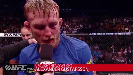 Ufc 165: Jones vs. Gustafsson - Postfight Interview