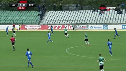 Черно море - Верея 1:0 /първо полувреме/