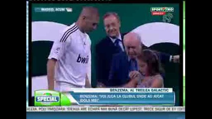 Real Madrid Predstavi Benzema Na Santiago Bernabeu