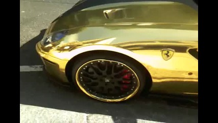 Ferrari 599 От чисто злато 