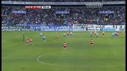 Барселона 2:0 Малага (пике)