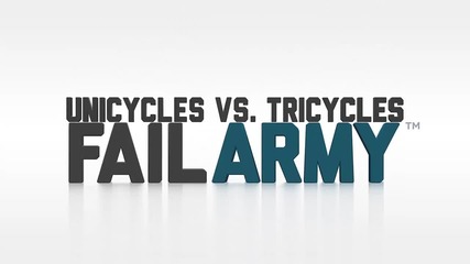 Едноколесни велосипеди срещу Триколки | Failarmy