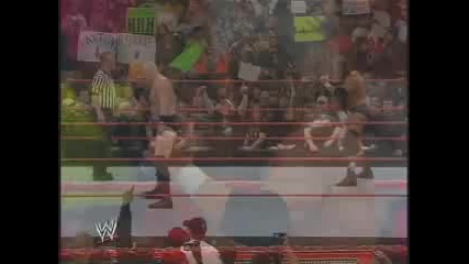 Triple H destroys Snitsky and the titantron 