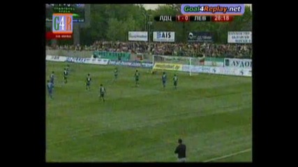 Лудогорец - Левски 1:1 Гаджев отново с шедьовър