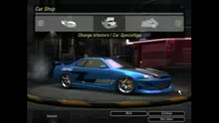 nfs u2 Tunning Skyline