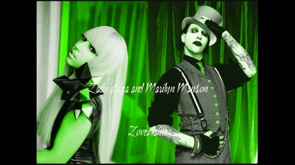 Сензационно!lady Gaga ft. Marilyn Manson - Lovegame