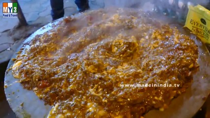 Бърза Храна на улицата .. How to cook easy and tasty Egg Pulao - Mumbai Street food