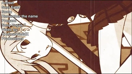 Soul Eater Amv - Remember the name