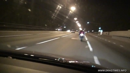 Audi Rs6 vs Yamaha R6 (hd) 