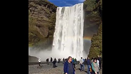 Skogafoss Waterfall, South Iceland