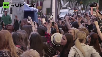 Celebs Grace Red Carpet at 69th Tony Awards