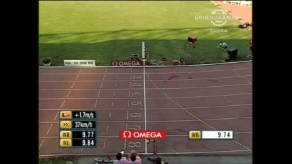 Asafa Powell - Световен Рекорд На 100м 9.7