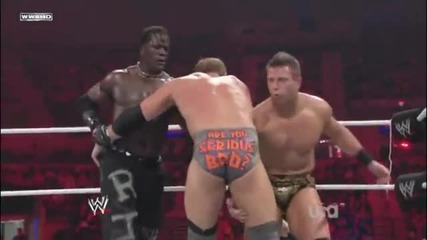 Double Flapjack to the ropes - Awesome Truth