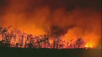 В Бразилия - Торнадо огнен феномен - 27 август 2010 г 