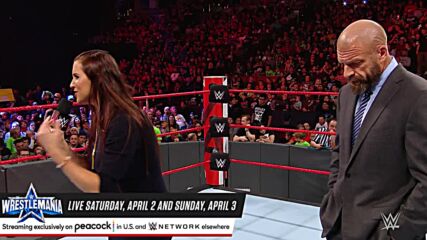 Triple H sucker-punches Kurt Angle after Rousey confrontation: Raw, Feb. 26, 2018 (Full Segment)