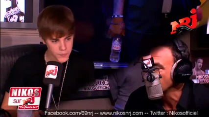 Радио интервю на Justin Bieber в Париж // 17.02.2011 Част 1 - ва 