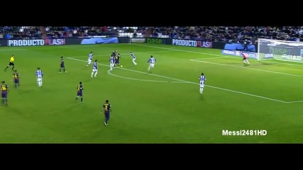 Lionel Messi 2012-2013 One Against All