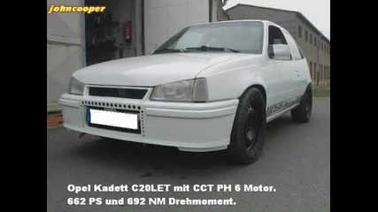 662 коня Opel Kadett E C20let