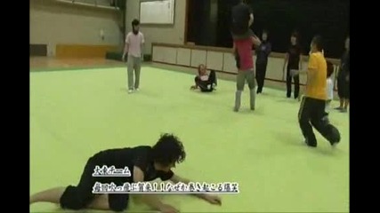 Funny Moment With The Cast Of Tumbling (making of) 