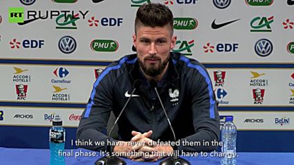 Giroud Confident in French Team Ahead of Germany Match