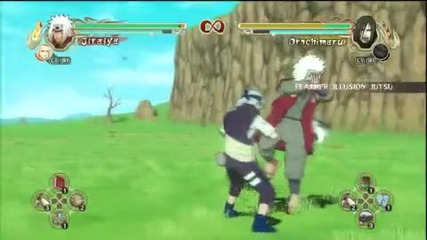 Naruto Ultimate Ninja Storm - Jiraiya vs. Orochimaru