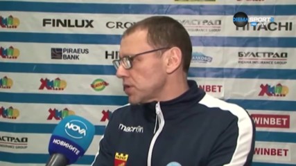 Мирослав Живков: ЦСКА прояви характер в по-важните мигове