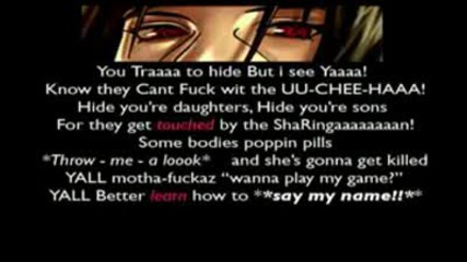 itachi rap song Now With Lyrics!!!