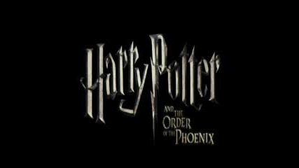 Harry Potter And The Order Of The Phoenix