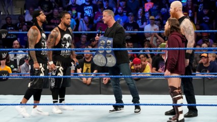 Shane McMahon names new SmackDown Tag Team Champions: Wal3ooha, 9 May, 2019