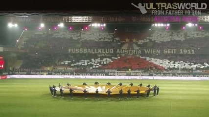 Ultras World във Австрия - Austria Wien Ultras.