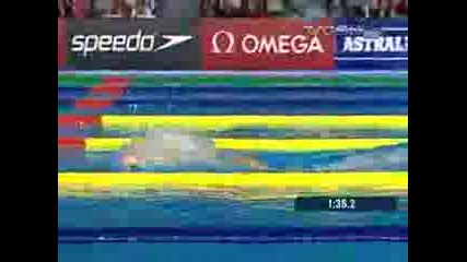 Michel Phelps 200 Fly - World Record