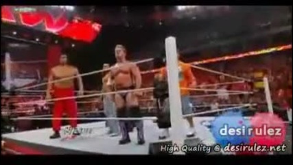 Wwe Raw John Cena Team vs Nexus 