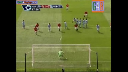 Манчестър Юнайтед - Манчестър Сити 2:0 Гол на Кристиано Роналдо от пряк свободен!!!