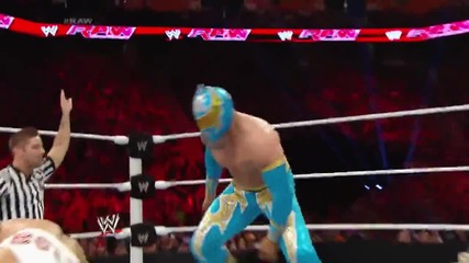Sin Cara vs. Bo Dallas: Raw, May 26, 2014