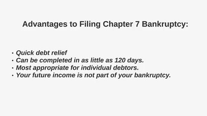 Chapter 7 Bankrutpcy in Utah