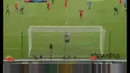 Liverpool 5 - 0 Aston Villa Steven Gerrard (2nd Pen)