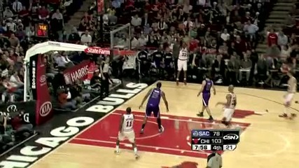 Чикаго Булс 132:92 Сакраменто Кингс (21 - 03 - 2011г.) 