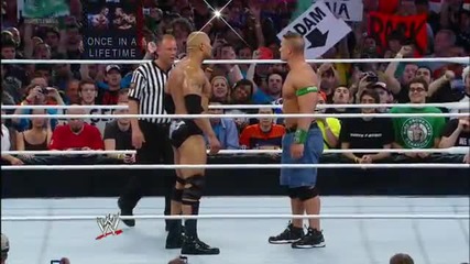 John Cena Vs The Rock Dvd Preview Of Wrestlemania 28