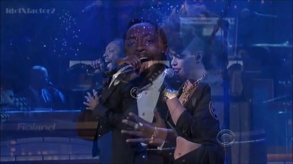 Will.i.am ft. Eva Simons - This Is Love - David Letterman
