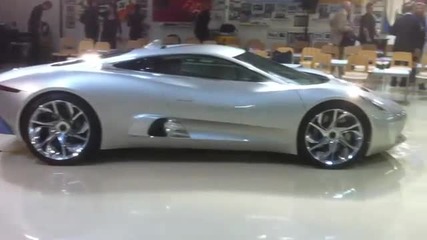 Jaguar C - X75 at Jay Lenos Garage
