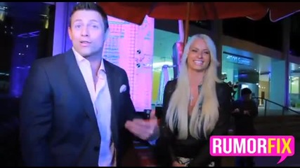 [rt] Maryse Ouellet her sister Michelle The Miz leaving Boa in Beverly Hills