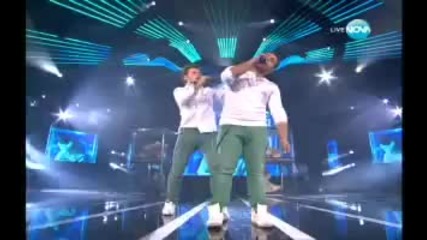 Ангел и Моисей- Rehab на Amy Winehouse (x factor live 21.11.2011))