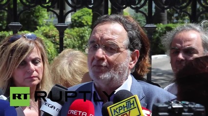 Greece: 'We are at war against austerity', says Popular Unity leader Lafazanis