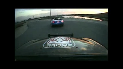 Miata vs. Charger Police Car - Hot Pursuit! 
