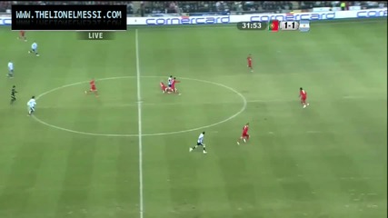Thats the only way Ronaldo can stop Messi !!! Argentina vs Portugal friendly match