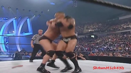 Голдбърг прави Натиска на Скалта - Backlash 2003