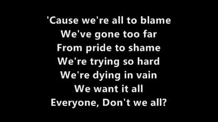Sum 41 - Were All To Blame